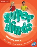 Super Minds 4 SB +DVD CAMBRIDGE. Autor: Puchta Herbert, Gerngross Günter, Lewis-Jones Peter. SmakLiter.pl Okładka książki Super Minds 4 SB +DVD CAMBRIDGE