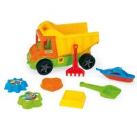 70300 - Multi Truck Wywrotka z zestawem do piasku. Autor: WADER. SmakLiter.pl Okładka książki 70300 - Multi Truck Wywrotka z zestawem do piasku