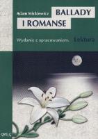 Ballady i Romanse z oprac. GREG. Autor: Adam Mickiewicz. SmakLiter.pl Okładka książki Ballady i Romanse z oprac. GREG
