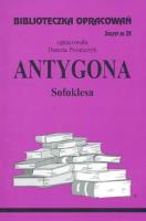 Okładka książki Biblioteczka opracowań nr 025 Antygona