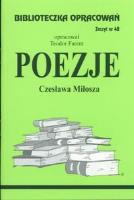 Okładka książki Biblioteczka opracowań nr 048 Poezje Miłosza