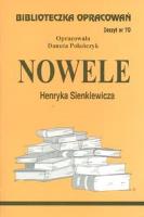 Okładka książki Biblioteczka opracowań nr 070 Nowele H.Sienkiewicz