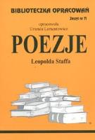 Biblioteczka opracowań nr 071 Poezjie L.Staffa. Autor: Urszula Lementowicz. SmakLiter.pl Okładka książki Biblioteczka opracowań nr 071 Poezjie L.Staffa