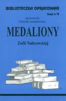 Biblioteczka opracowań nr 078 Medaliony. Autor: Urszula Lementowicz. SmakLiter.pl Okładka książki Biblioteczka opracowań nr 078 Medaliony
