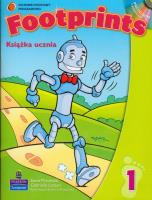Footprints 1 SB CD LONGMAN. Autor: Gabriella Lazzeri, Steve Marsland. SmakLiter.pl Okładka książki Footprints 1 SB CD LONGMAN