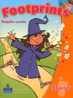 Footprints Starter SB CD LONGMAN. Autor: Gabriella Lazzeri, Steve Marsland. SmakLiter.pl Okładka książki Footprints Starter SB CD LONGMAN