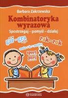 Kombinatoryka wyrazowa. Autor: Zakrzewska Barbara. SmakLiter.pl Okładka książki Kombinatoryka wyrazowa