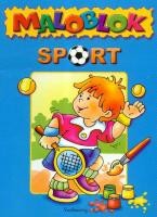 Maloblok - Sport SIEDMIORÓG. Autor: Renata Brzezińska. SmakLiter.pl Okładka książki Maloblok - Sport SIEDMIORÓG