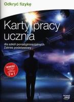 Odkryć fizykę Karty pracy ucznia Zakres podstawowy Szkoły ponadgimnazjalne LO 1 KP ZP. Autor: Braun Marcin, Śliwa Weronika, Bartłomiej Piotrows. SmakLiter.pl Okładka książki Odkryć fizykę Karty pracy ucznia Zakres podstawowy Szkoły ponadgimnazjalne LO 1 KP ZP