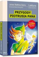 Przygody Piotrusia Pana z oprac. GREG. Autor: James Matthew Barrie. SmakLiter.pl Okładka książki Przygody Piotrusia Pana z oprac. GREG