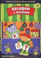 Stragan z literkami 2. Autor: Myjak Joanna. SmakLiter.pl Okładka książki Stragan z literkami 2