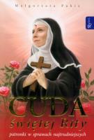 Cuda Świętej Rity. Autor: Pabis Małgorzata. SmakLiter.pl Okładka książki Cuda Świętej Rity