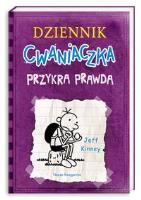 Dziennik cwaniaczka 5. Przykra prawda. Autor: Jeff Kinney. SmakLiter.pl Okładka książki Dziennik cwaniaczka 5. Przykra prawda