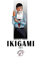 Ikigami 3. Autor: Mase Motoro. SmakLiter.pl Okładka książki Ikigami 3