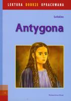 Lektura dobrze oprac. - Antygona z opracowaniem. Autor: Sofokles. SmakLiter.pl Okładka książki Lektura dobrze oprac. - Antygona z opracowaniem