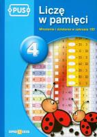 Liczę w pamięci 4 EPIDEIXIS. Autor: Cudnik Dorota. SmakLiter.pl Okładka książki Liczę w pamięci 4 EPIDEIXIS
