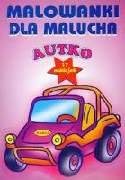 Okładka książki Malowanki dla malucha - Autko PASJA