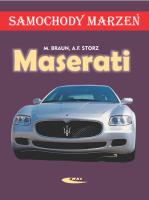 Maserati. Samochody marzeń. Autor: Matthias Braun, Storz F. Alexander. SmakLiter.pl Okładka książki Maserati. Samochody marzeń