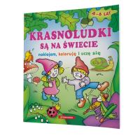 Naklejanki - Krasnoludki są na świecie SIEDMIORÓG. Autor: Warzecha Teresa. SmakLiter.pl Okładka książki Naklejanki - Krasnoludki są na świecie SIEDMIORÓG