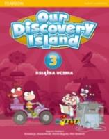 Our Discovery Island 3 SB +kod LONGMAN. Autor: Sagrario Salaberri, Jeanne Perrett, Mariola Bogucka. SmakLiter.pl Okładka książki Our Discovery Island 3 SB +kod LONGMAN