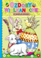 Ozdoby wielkanocne z naklejkami SIEDMIORÓG. Autor: Langowska Mariola. SmakLiter.pl Okładka książki Ozdoby wielkanocne z naklejkami SIEDMIORÓG