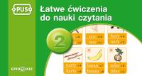 PUS Łatwe ćwiczenia do nauki czytania cz. 2. Książeczka PUS. Autor:   Praca zbiorowa. SmakLiter.pl Okładka książki PUS Łatwe ćwiczenia do nauki czytania cz. 2. Książeczka PUS