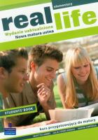 Real Life Elementary SB LONGMAN. Autor: Sarah Cunnigham, Peter Moor. SmakLiter.pl Okładka książki Real Life Elementary SB LONGMAN