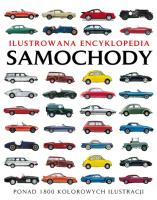 Samochody. Ilustrowana Encyklopedia. Autor: Richard Dredge. SmakLiter.pl Okładka książki Samochody. Ilustrowana Encyklopedia