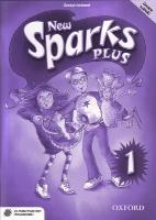 Sparks New Plus 1 WB OXFORD. Autor: Magdalena Szpotowicz, Małgorzata Szulc-Kurpaska. SmakLiter.pl Okładka książki Sparks New Plus 1 WB OXFORD