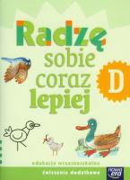 Szkoła na miarę Radzę sobie coraz lepiej D NE. Autor: Elżbieta Waszkiewicz, Katarzyna Skoczylas. SmakLiter.pl Okładka książki Szkoła na miarę Radzę sobie coraz lepiej D NE
