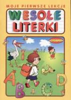 Wesołe literki. Autor: Robert Bartoszewski, Porębski Stanisław. SmakLiter.pl Okładka książki Wesołe literki