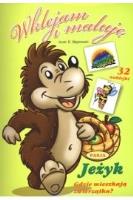 Wklejam i maluję - Jeżyk. Autor:   Praca zbiorowa. SmakLiter.pl Okładka książki Wklejam i maluję - Jeżyk