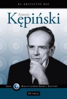 Antoni Kępiński. Autor: Maj Krzysztof. SmakLiter.pl Okładka książki Antoni Kępiński