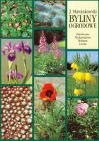 Byliny ogrodowe. Autor: Marcinkowski Jacek. SmakLiter.pl Okładka książki Byliny ogrodowe