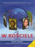 Okładka książki Katechizm LO 1 W Kościele podr+notes NPP WAM