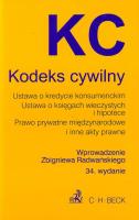 Kodeks cywilny Ustawa o kredycie konsumenckim Ustawa o księgach wieczystych i hipotece Prawo prywatne międzynarodowe i inne akty prawne. Autor: Radwański Zbigniew. SmakLiter.pl Okładka książki Kodeks cywilny Ustawa o kredycie konsumenckim Ustawa o księgach wieczystych i hipotece Prawo prywatne międzynarodowe i inne akty prawne