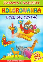 Okładka książki Kolorowanka Uczę się czytać