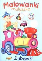 Okładka książki Malowanki maluszka. Zabawki