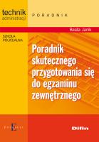Okładka książki Por. skutecznego przygot. się do egzaminu.. DIFIN