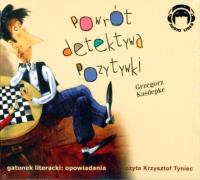 Powrót detektywa Pozytywki Audiobook. Autor: Grzegorz Kasdepke. SmakLiter.pl Okładka książki Powrót detektywa Pozytywki Audiobook