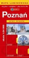 Poznań Swarzędz Luboń plan miasta. Autor: Opracowanie zbiorowe. SmakLiter.pl Okładka książki Poznań Swarzędz Luboń plan miasta