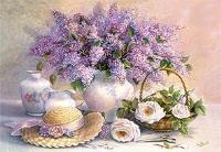 Puzzle 1000 Kwiaty i kapelusz CASTOR. Autor:   Praca zbiorowa. SmakLiter.pl Okładka książki Puzzle 1000 Kwiaty i kapelusz CASTOR