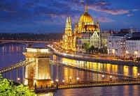 Okładka książki Puzzle 2000 Budapeszt o zmierzchu CASTOR