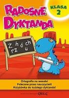 Radosne dyktanda - klasa 2 GREG. Autor: Marta Kurdziel. SmakLiter.pl Okładka książki Radosne dyktanda - klasa 2 GREG
