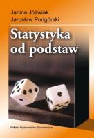 Statystyka od podstaw. Autor: Jóźwiak Janina, Podgórski Jarosław. SmakLiter.pl Okładka książki Statystyka od podstaw
