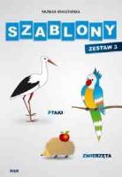 Okładka książki Szablony - Zestaw 3 - Ptaki, zwierzęta