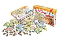 Okładka książki Układanka Polska EDUMAL