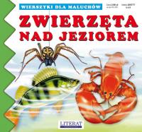 Wierszyki Zwierzęta nad jeziorem. Autor: Paruszewska Joanna, Stocka Katarzyna. SmakLiter.pl Okładka książki Wierszyki Zwierzęta nad jeziorem