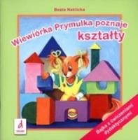 Wiewiórka Prymulka poznaje kształty. Autor: Naklicka Beata. SmakLiter.pl Okładka książki Wiewiórka Prymulka poznaje kształty