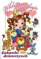 Okładka książki Wklejam i maluję - Zabawki dziewczynek